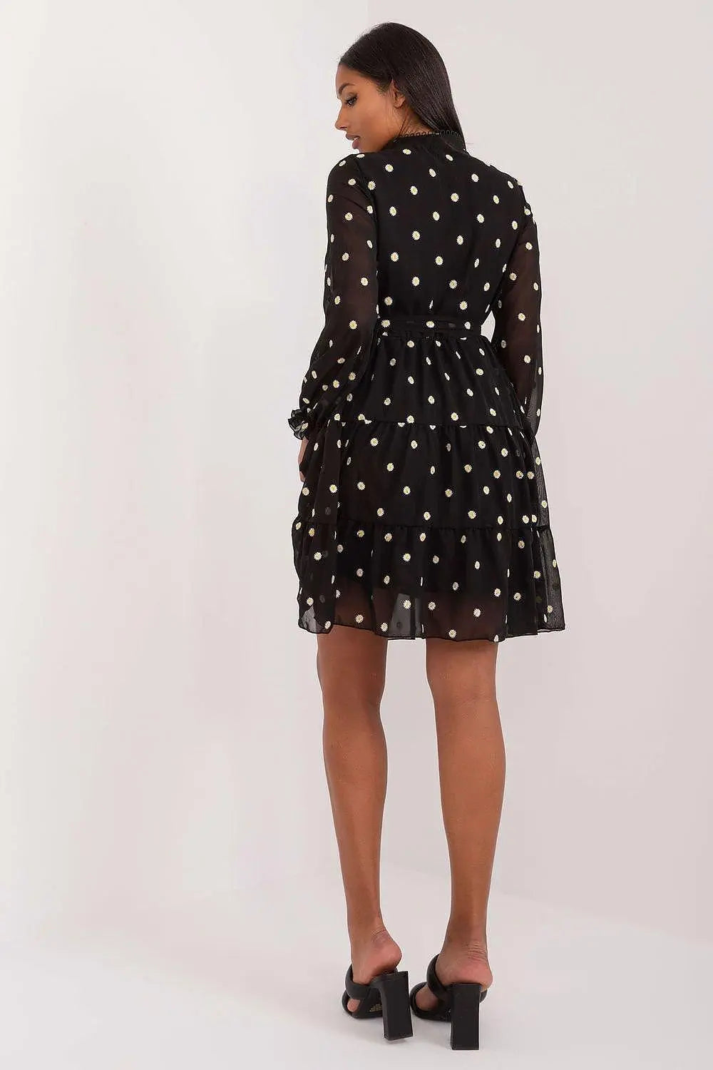 Lakerta elegance and comfort floral pattern cocktail dress - Honesty Sales