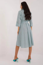 Lakerta flared cut shirt dress - Honesty Sales