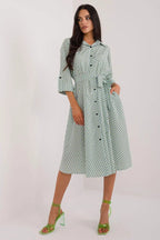 Lakerta flared cut shirt dress - Honesty Sales