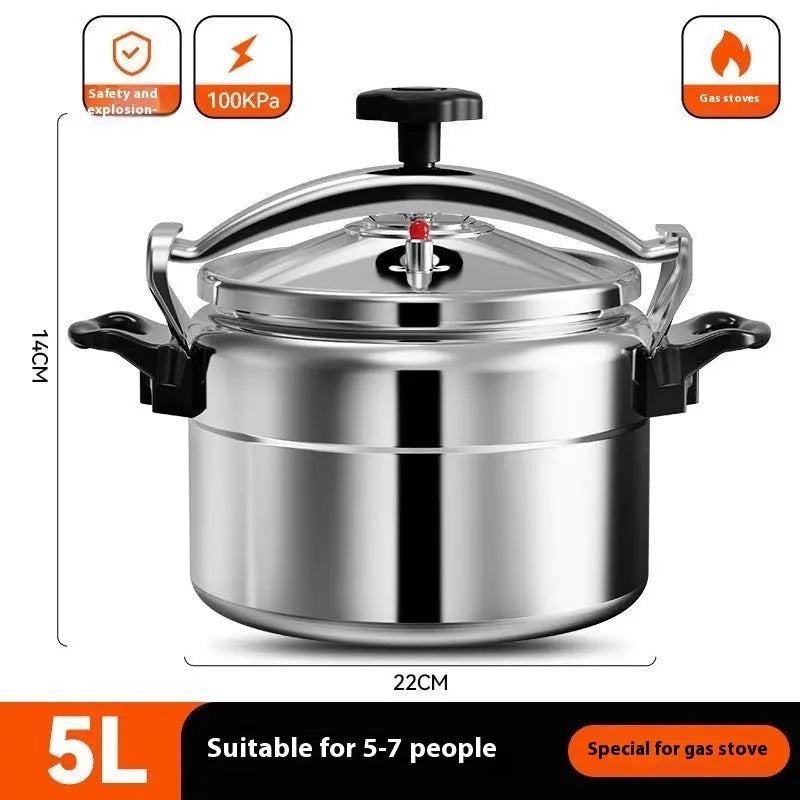 Large Capacity Explosion-proof Pressure Cooker Home Gas Stove Small Pressure Cooker Secondary image