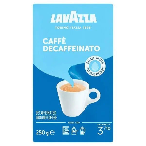 Lavazza Decaffeinated Ground Coffee 250g - Honesty Sales U.K