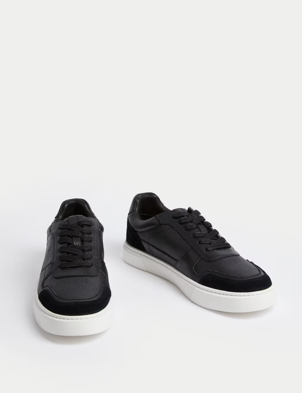 Leather Lace Up Performance Trainers with Freshfeet™ - Honesty Sales