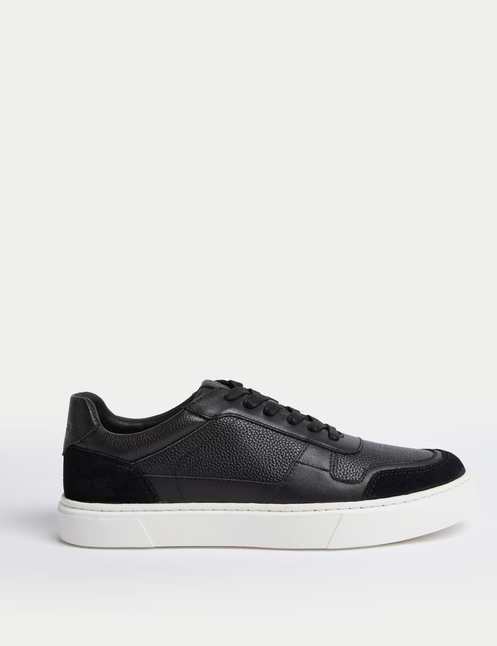 Leather Lace Up Performance Trainers with Freshfeet™ - Honesty Sales
