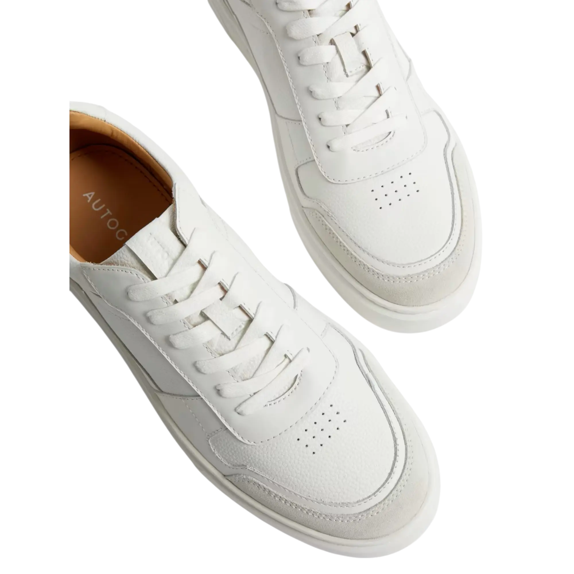 Leather Lace Up Performance Trainers with Freshfeet™  Honesty Sales U.K