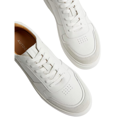 Leather Lace Up Performance Trainers with Freshfeet™