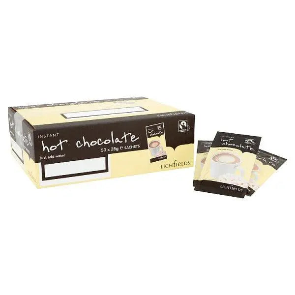 Lichfields Instant Hot Chocolate 50 x 28g (1.4kg) - Honesty Sales U.K Hauptbild