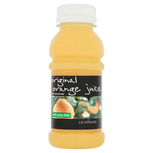 Lichfields Original Orange Juice from Concentrate 250ml (Case of 8) - Honesty Sales U.K