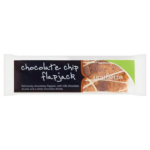 Lichfields Chocolate Chip Flapjack 65g (Case of 18) - Honesty Sales U.K