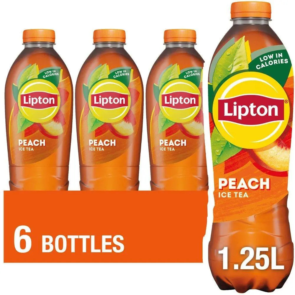 Lipton Peach Ice Tea 1.25L (Case of 6) - Honesty Sales