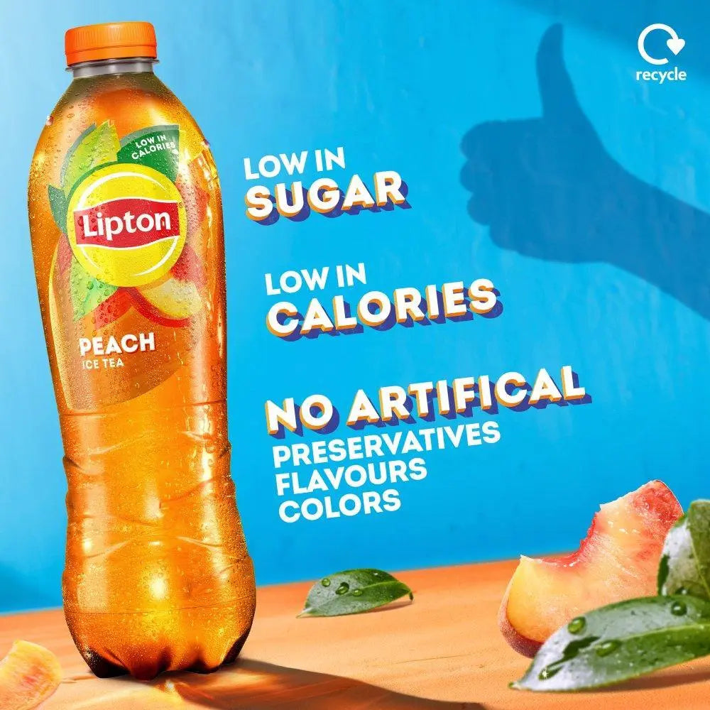 Lipton Peach Ice Tea 1.25L (Case of 6) - Honesty Sales