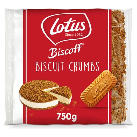 Lotus Biscoff Biscuit Crumbs 750g Lotus