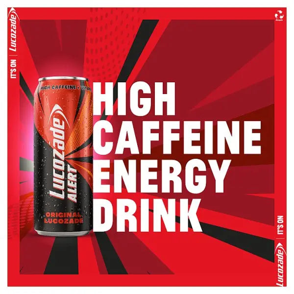 Lucozade Alert Original Energy Drink 500ml (Case of 12) - Honesty Sales