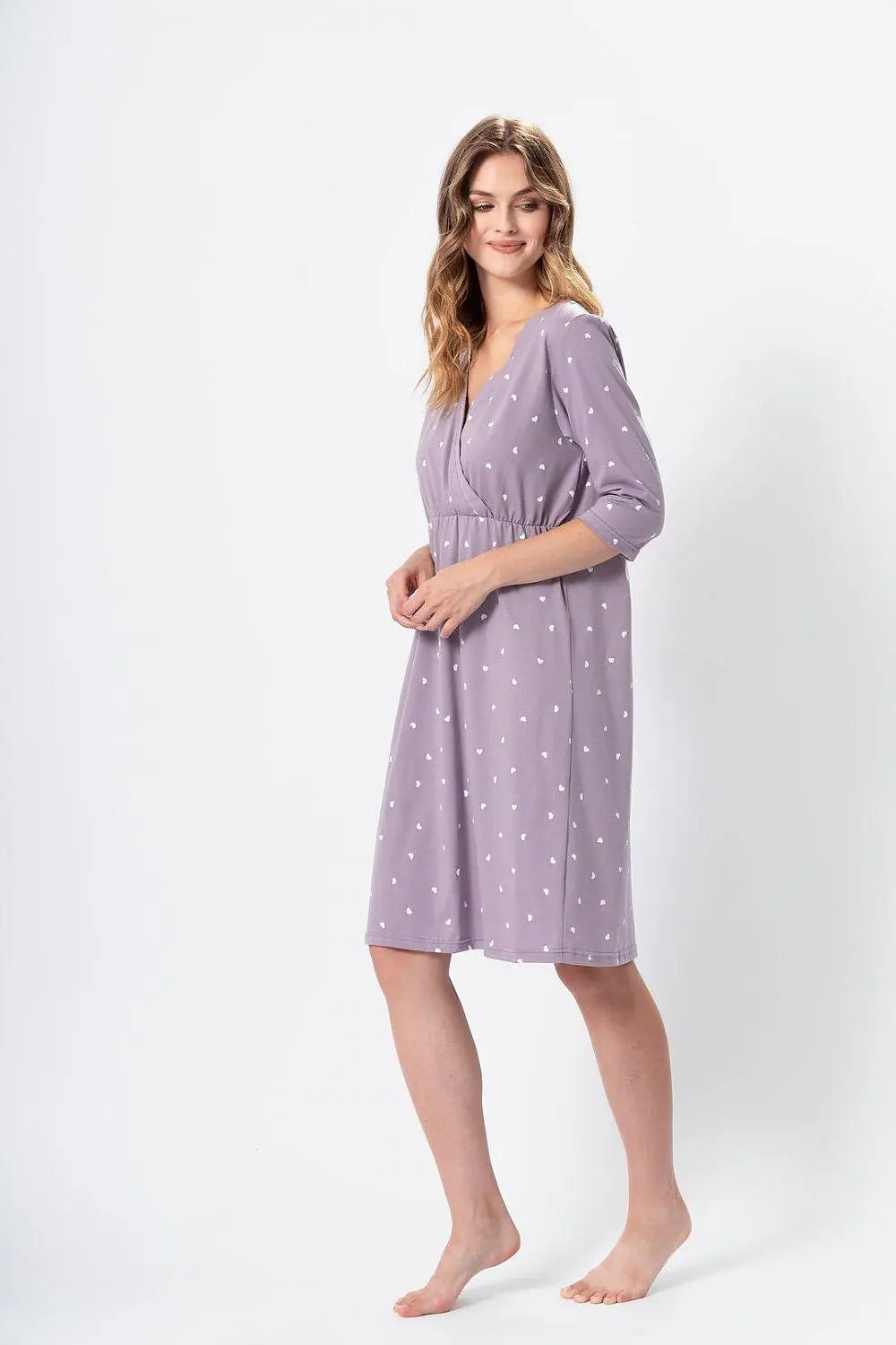 M-Max cappuccino color nightgown Image secondaire du produit