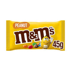 M&M'S Milk Chocolate Crunchy Peanut Bag 45g (Case of 24)  Honesty Sales U.K