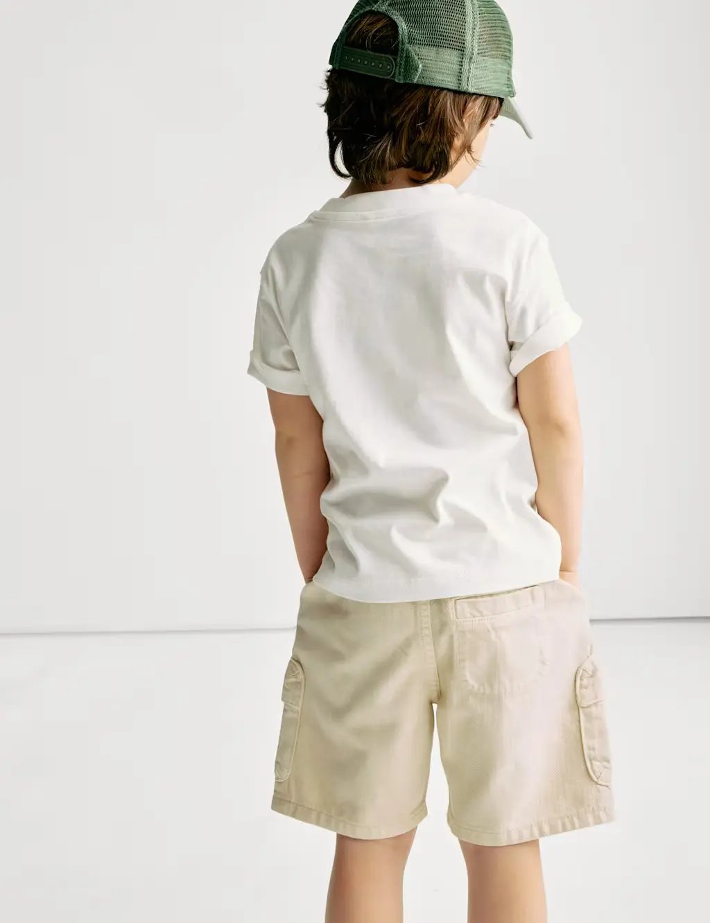 M&S Cotton Rich Cargo Shorts (2-8 Yrs) - Honesty Sales