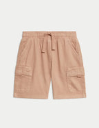 M&S Cotton Rich Cargo Shorts (2-8 Yrs) - Honesty Sales
