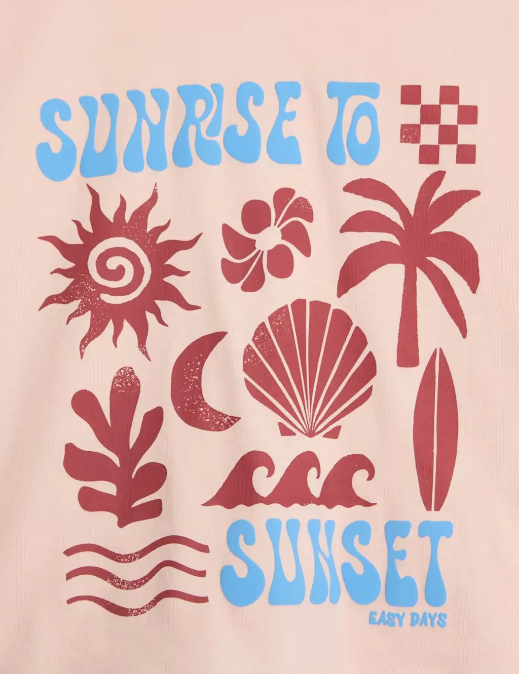 M&S Cotton Rich Sunrise to Sunset T-Shirt (6-16 Yrs) - Honesty Sales