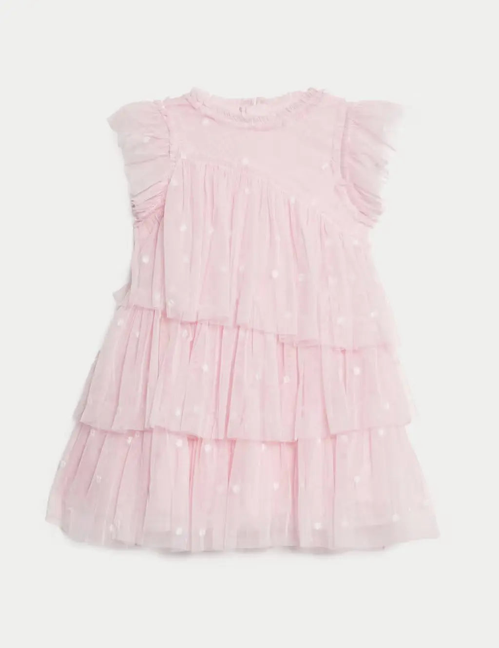 M&S Embroidered Tulle Dress (2-16 Yrs) - Honesty Sales