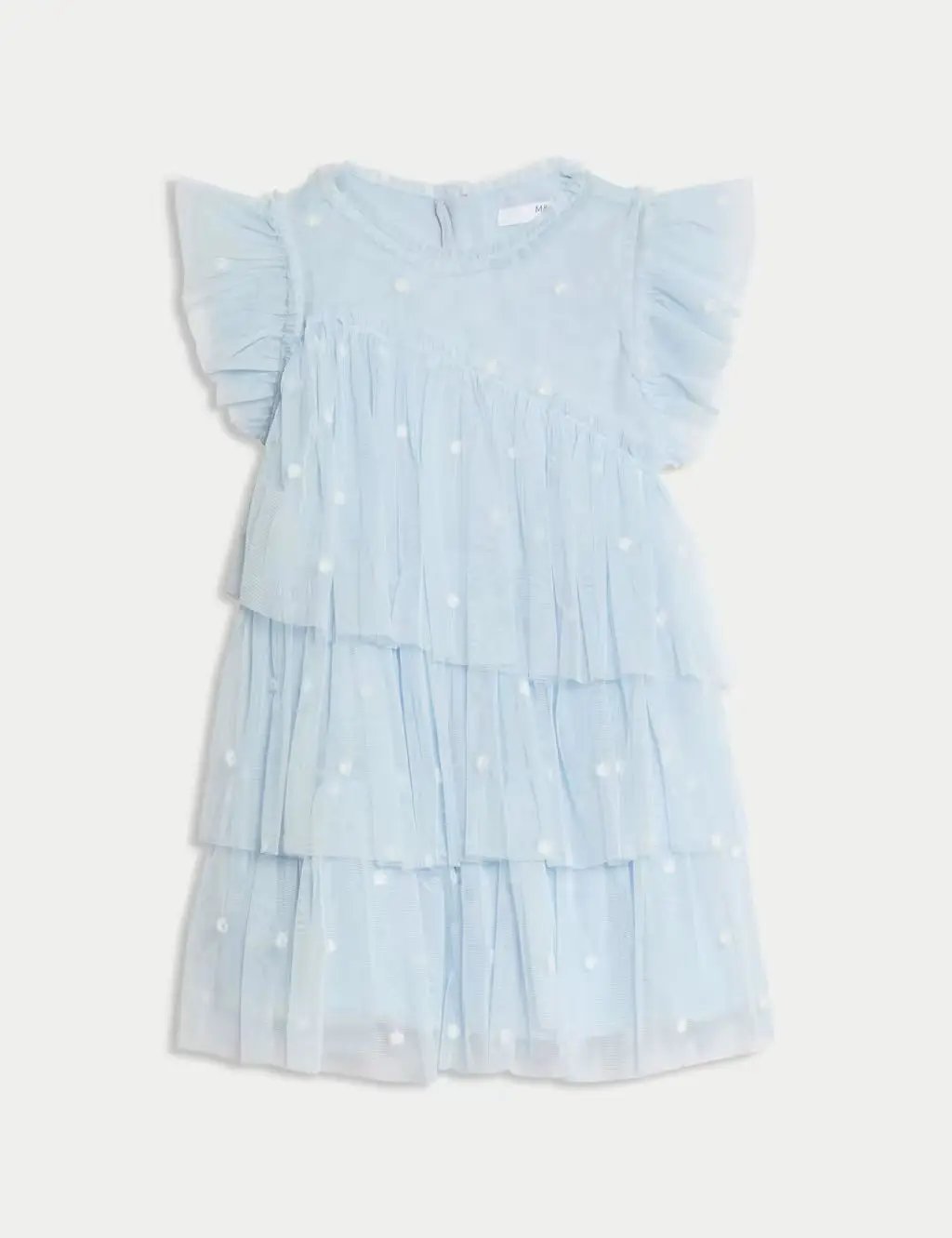 M&S Embroidered Tulle Dress (2-16 Yrs) - Honesty Sales