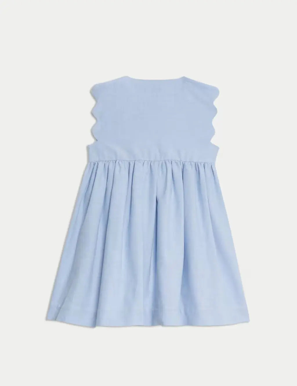 M&S Pure Cotton Chambray Peter Rabbit™ Dress (0-3 Yrs) - Honesty Sales Main image