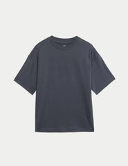 M&S Pure Cotton Plain T-Shirt (2-16 Yrs) - Honesty Sales