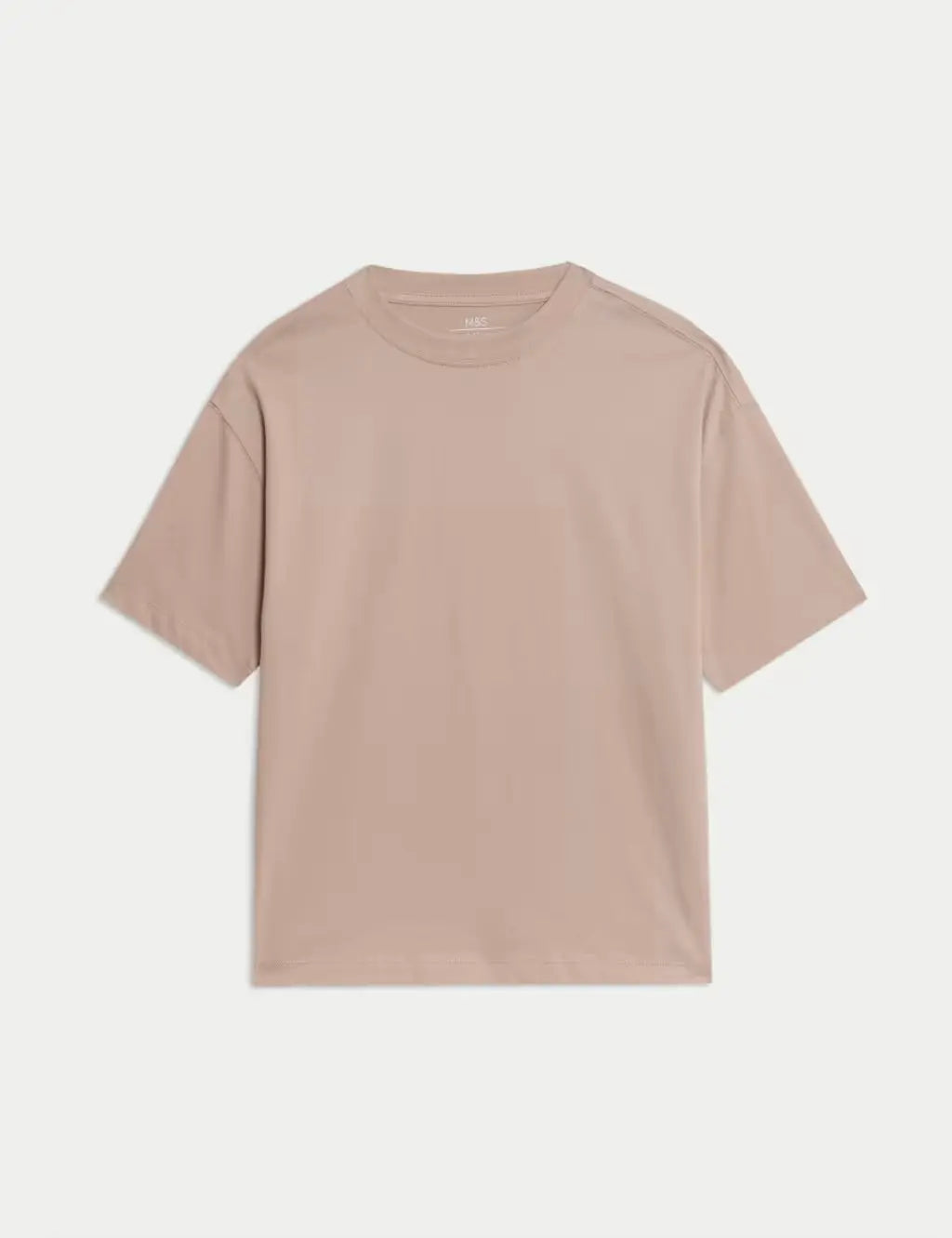 M&S Pure Cotton Plain T-Shirt (2-16 Yrs) - Honesty Sales