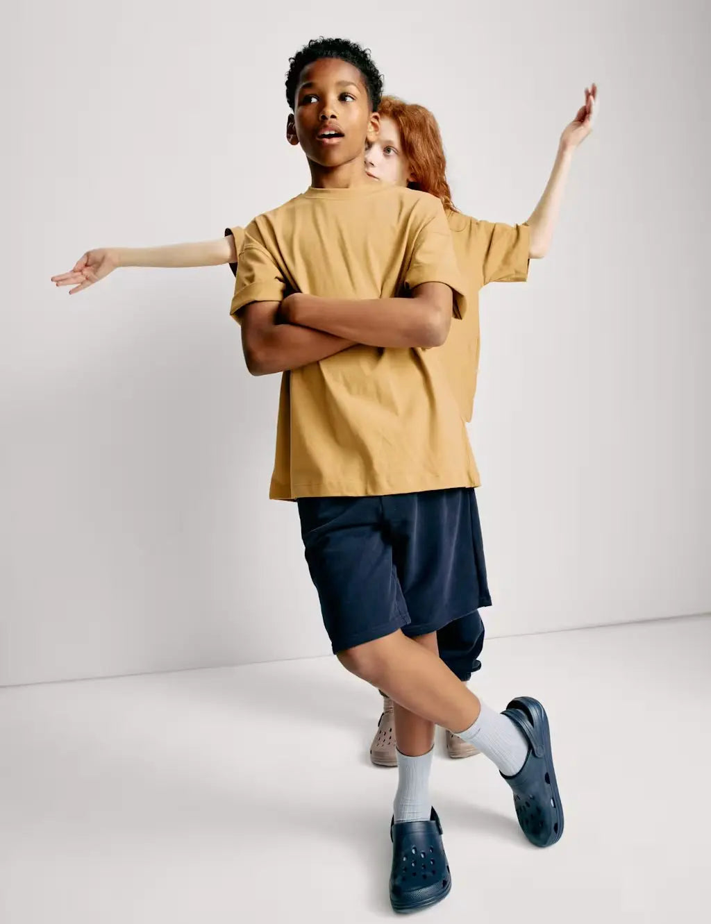 M&S Pure Cotton Plain T-Shirt (2-16 Yrs) - Honesty Sales