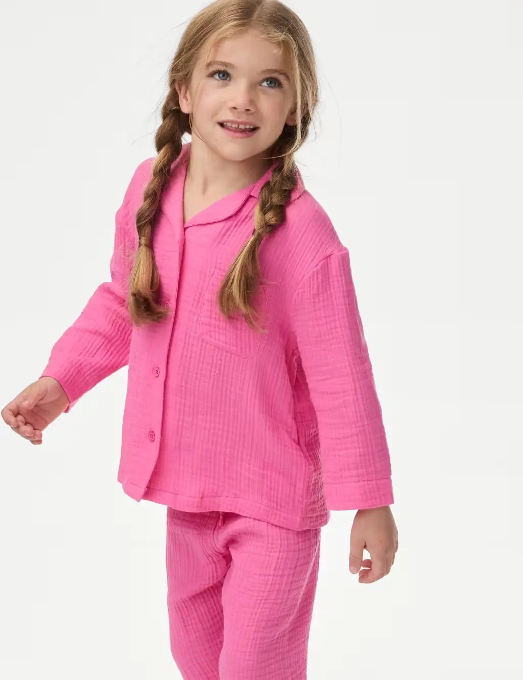 M&S Pure Cotton Pyjamas (1-16 Yrs) - Honesty Sales