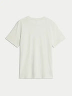 M&S Regular Fit Pure Cotton Crew Neck T-Shirt Honesty Sales