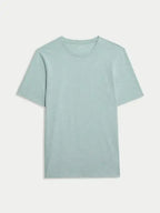 M&S Regular Fit Pure Cotton Crew Neck T-Shirt Honesty Sales