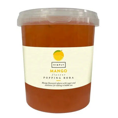 Mango Popping Boba 870g - Pack Of 4 - Honesty Sales U.K