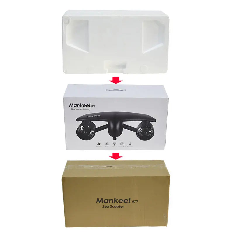 Mankeel W7 Sea Scooter 500W/480W Swimming Jet Board Electric Surfboard - Honesty Sales