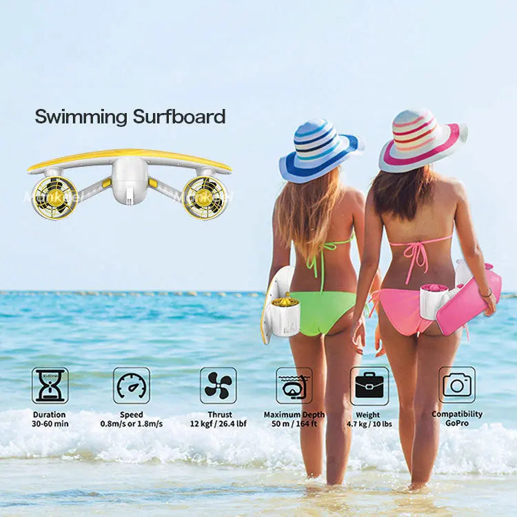 Mankeel W7 Sea Scooter 500W/480W Swimming Jet Board Electric Surfboard Mankeel