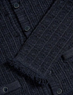 Marks and Spencer Cotton Rich Knitted Crew Neck Fringe Cardigan - Honesty Sales