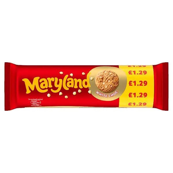 Maryland White Choc 200g (Case of 12) - Honesty Sales U.K
