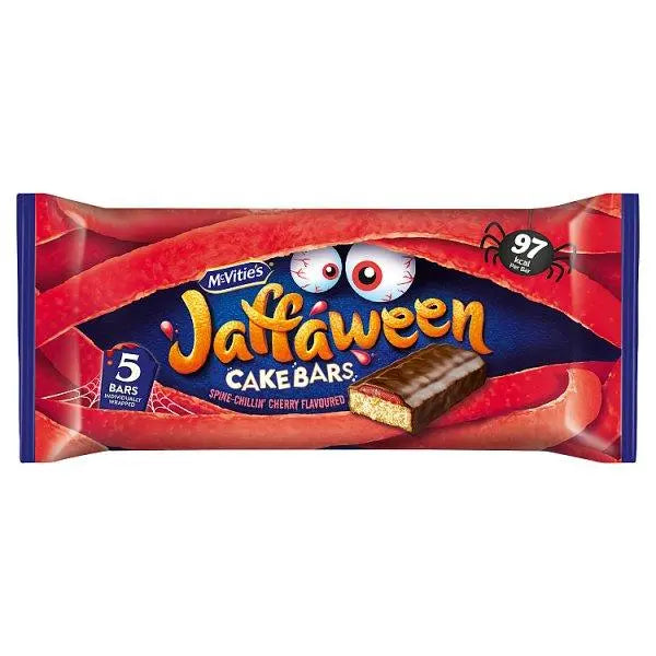 McVitie's 5 Jaraween Spine - Chillin' Cherry Flavour Cake Bars - Honesty Sales U.K