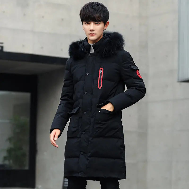 Men Coat Thickened Cotton Padded Jacket Secondary image