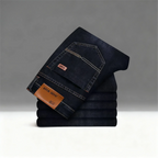 Men’s Cotton Blend Waffle Trousers – Straight Business Casual Pants  Honesty Sales U.K