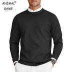 Men’s Crew Neck Knit Sweater – Lightweight Oversized Pullover  Honesty Sales U.K