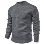 Men’s Half-Zip Knit Sweater – Autumn/Winter Mock Neck Pullover  Honesty Sales U.K