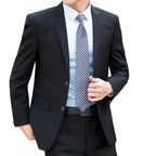 Men’s Italian Style 2-Piece Suit – Slim Fit Blazer & Trousers (Up to 8XL)  Honesty Sales U.K