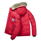 Men’s Plus Size Winter Parka – Thick Velvet Lined, Windproof & Waterproof  Honesty Sales U.K