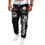 Men’s Printed Jogger Sweatpants – Elastic Waist Casual Streetwear  Honesty Sales U.K