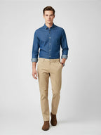 Men’s Slim-Fit Chino Pants – Mid-Rise, Stretch Twill, All-Season Casual & Business Trousers  Honesty Sales U.K