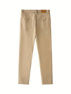 Men’s Slim-Fit Chino Pants – Mid-Rise, Stretch Twill, All-Season Casual & Business Trousers  Honesty Sales U.K