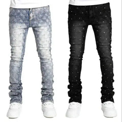 Men’s Straight Leg Denim Jeans – European & American Street Fashion  Honesty Sales U.K