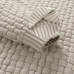 Men’s Winter Knit Sweater – Crew Neck Ribbed Pullover  Honesty Sales U.K