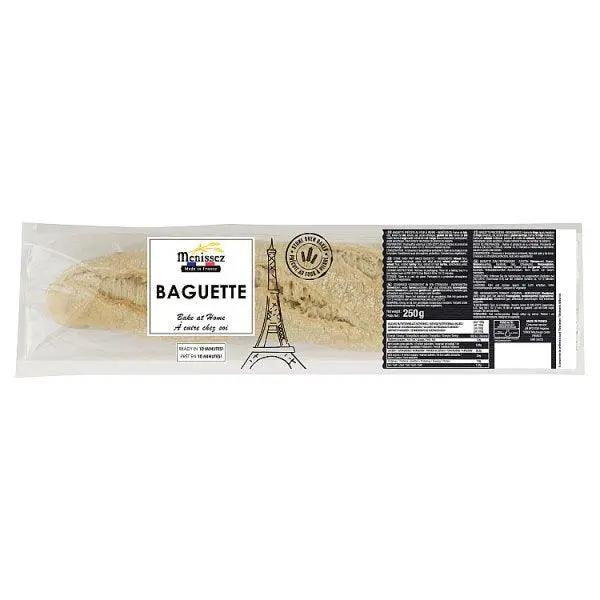 Menissez Stone Oven Baked Baguette 250g - Honesty Sales U.K