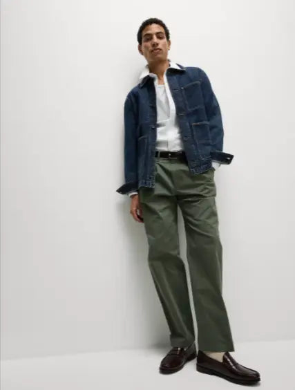 Mens Denim Jacket 100% Cotton Honesty Sales