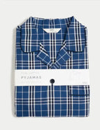 Mens Pure Cotton Checked Pyjama Set Honesty Sales